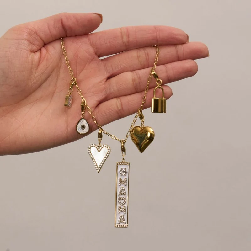 Pave Perlmutt Heart