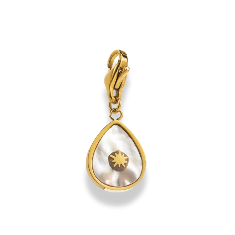 Perlmutt Northern Star Charm