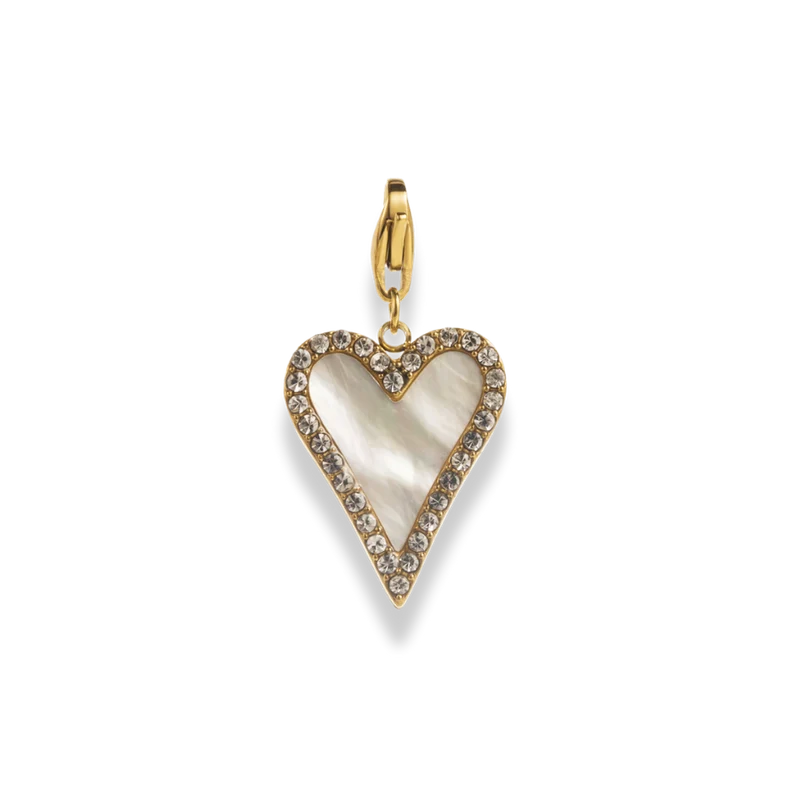 Pave Perlmutt Heart
