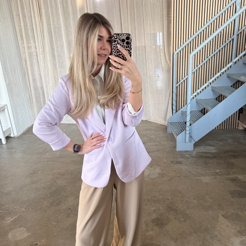 Normalsize Blazer - Flieder