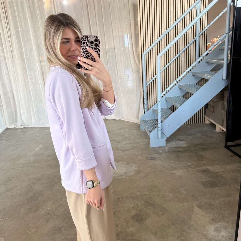 Normalsize Blazer - Flieder