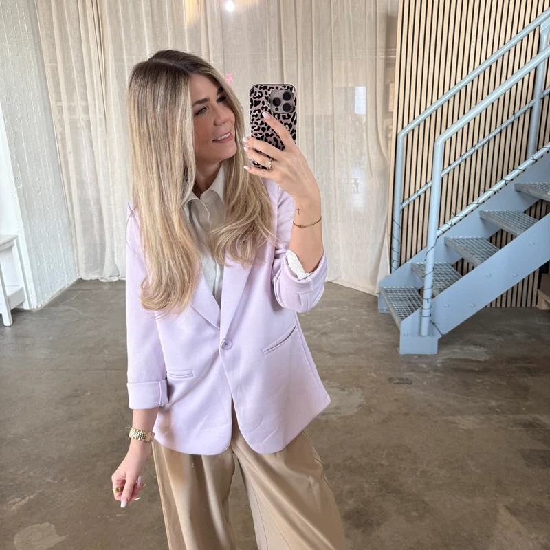 Normalsize Blazer - Flieder