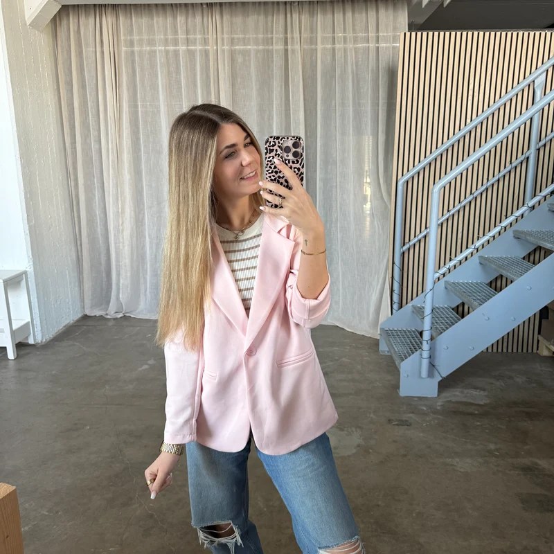Normalsize Blazer - Rosa