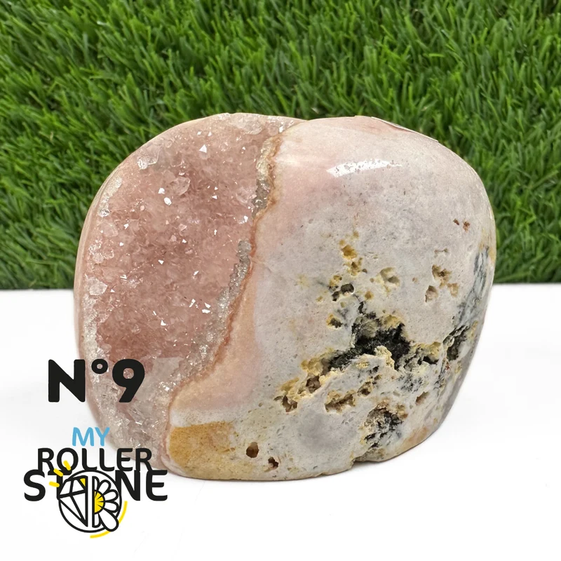 Rosa Amethyst-Geode aus Brasilien #9