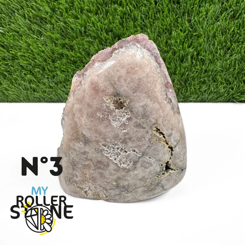 Rosa Amethyst-Geode aus Brasilien #3