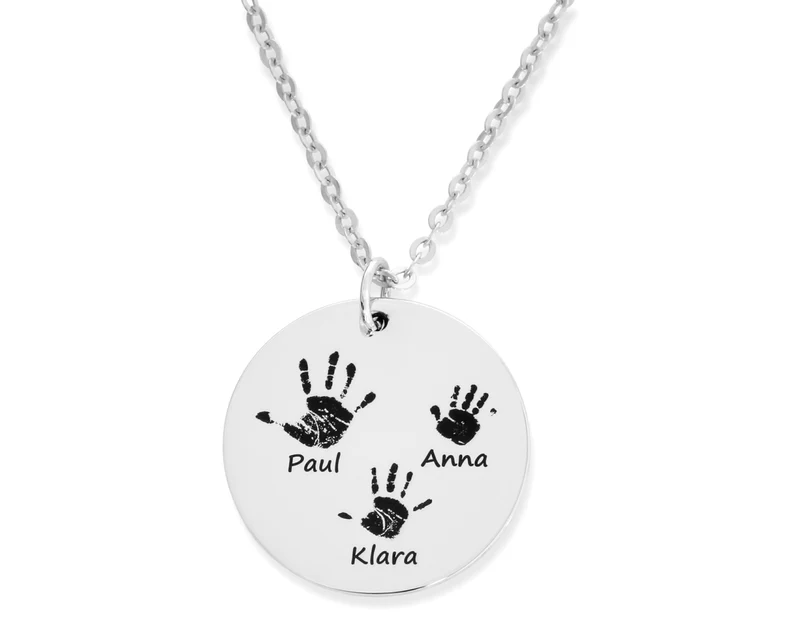 KETTE MIT EIGENEM MOTIV, KETTE MIT FINGERABDRUCK, FINGERPRINT