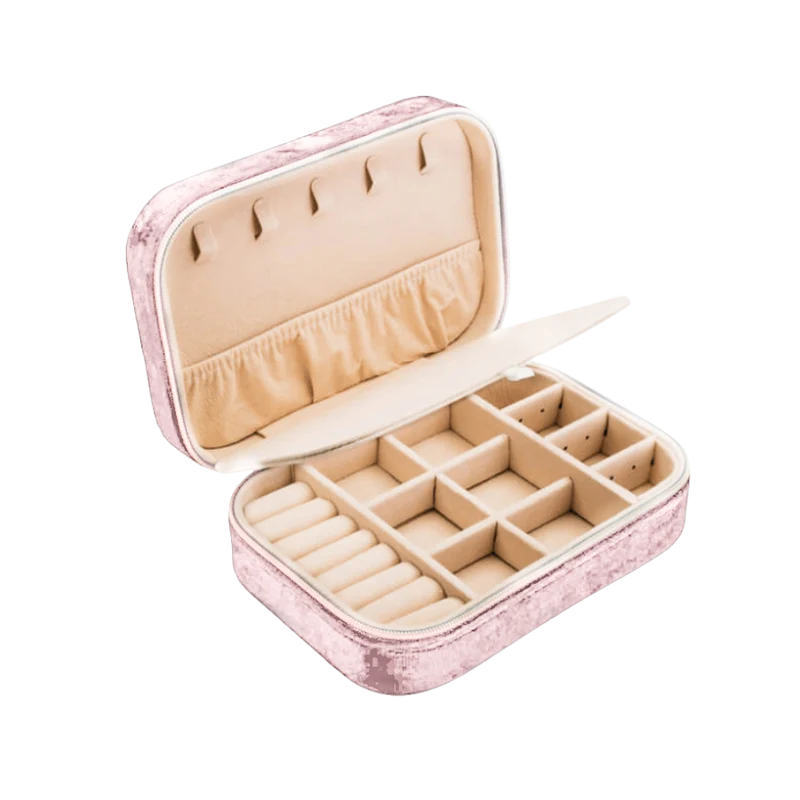 Premium Schmuck Box - Rose Velvet