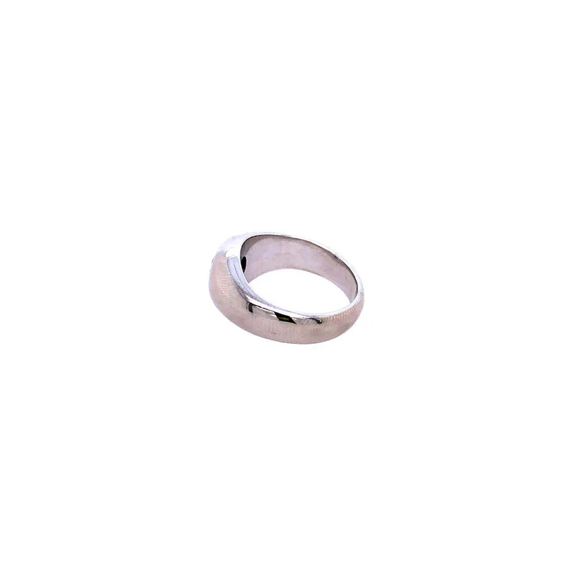 Solitaire Weissgold 750 mit Brillant 0,58 ct.