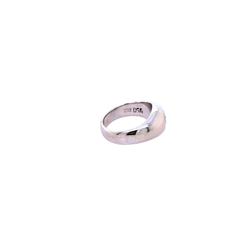 Solitaire Weissgold 750 mit Brillant 0,58 ct.