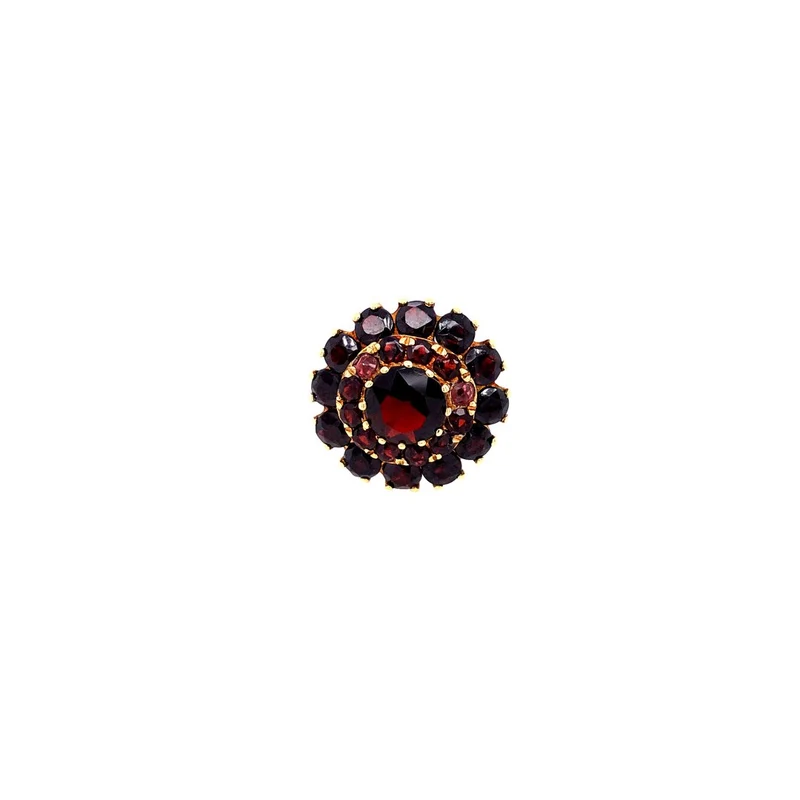 Ring Roségold 750 mit Granat