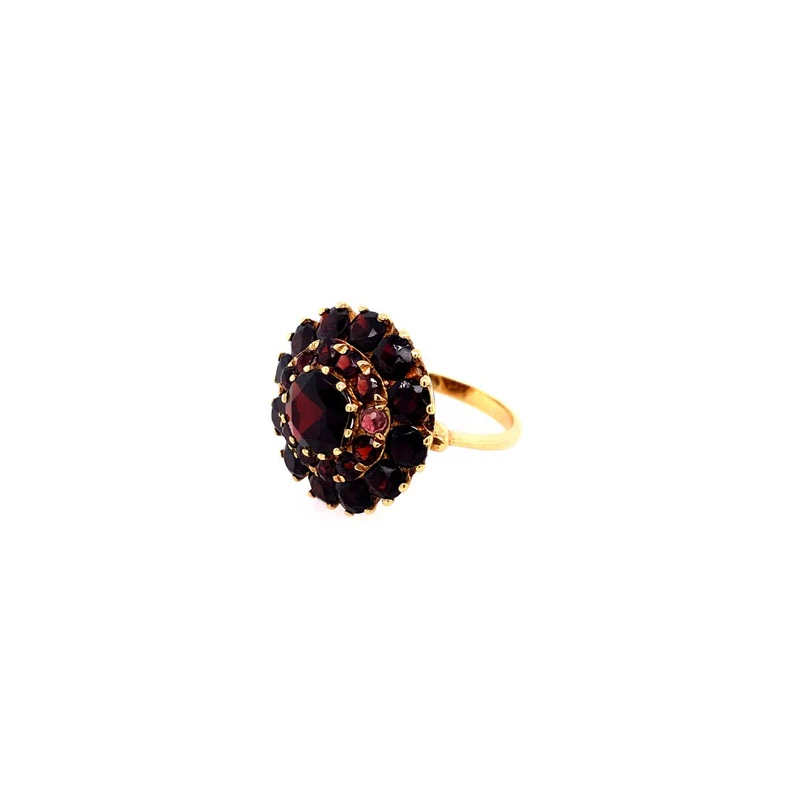 Ring Roségold 750 mit Granat