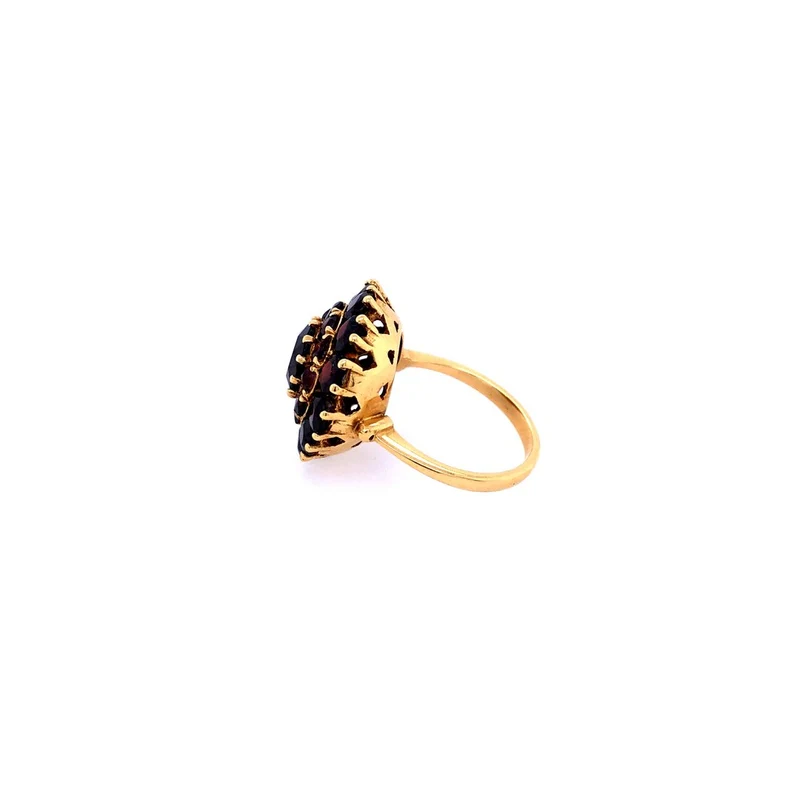 Ring Roségold 750 mit Granat