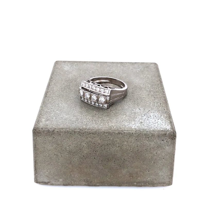 Ring Weissgold 585 mit Brillanten