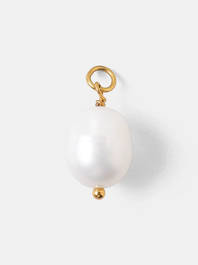 Vintage Pearl Ohrring-Charm