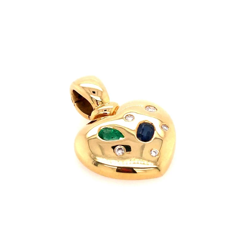 Herz-Anhänger Gelbgold 585 - 14 ct.