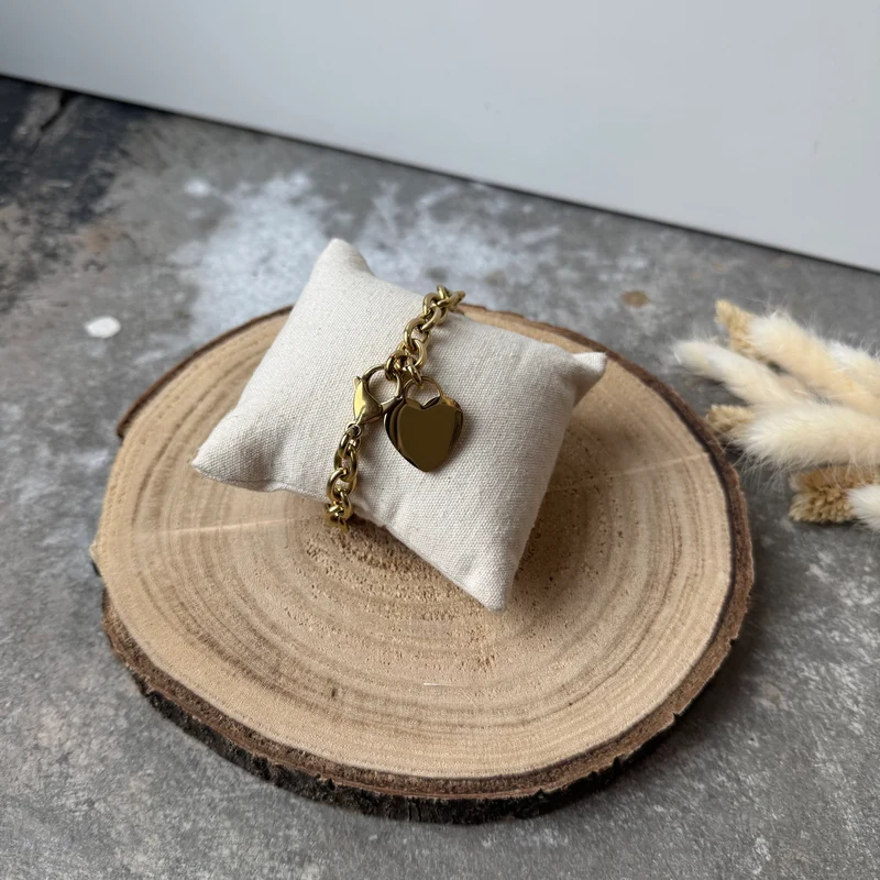 HEAVY HEART Armband | Gold