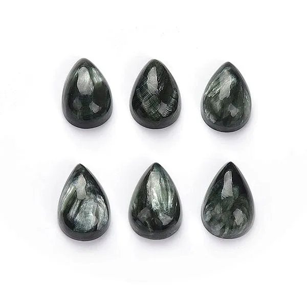 Seraphinit-Tropfen-Cabochon