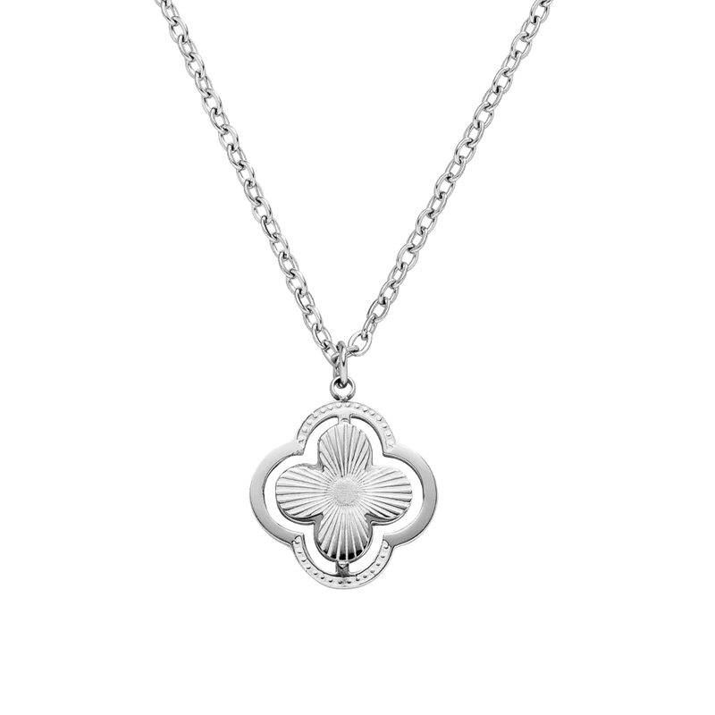 Double Clover Kette | 18K vergoldet