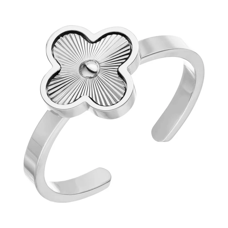 Shine Clover Ring | 18K vergoldet