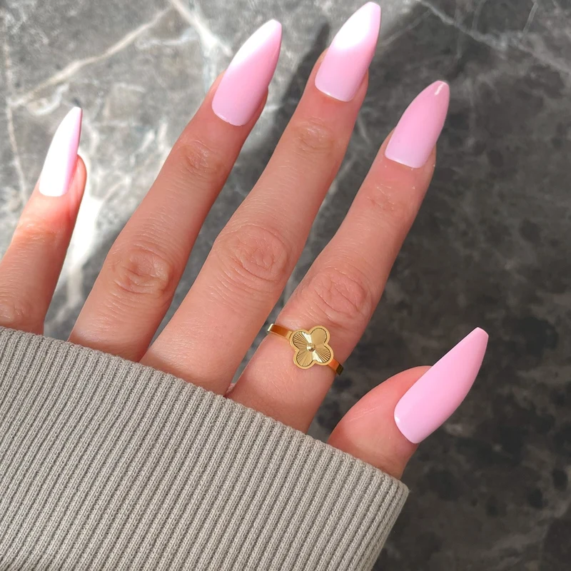 Shine Clover Ring | 18K vergoldet