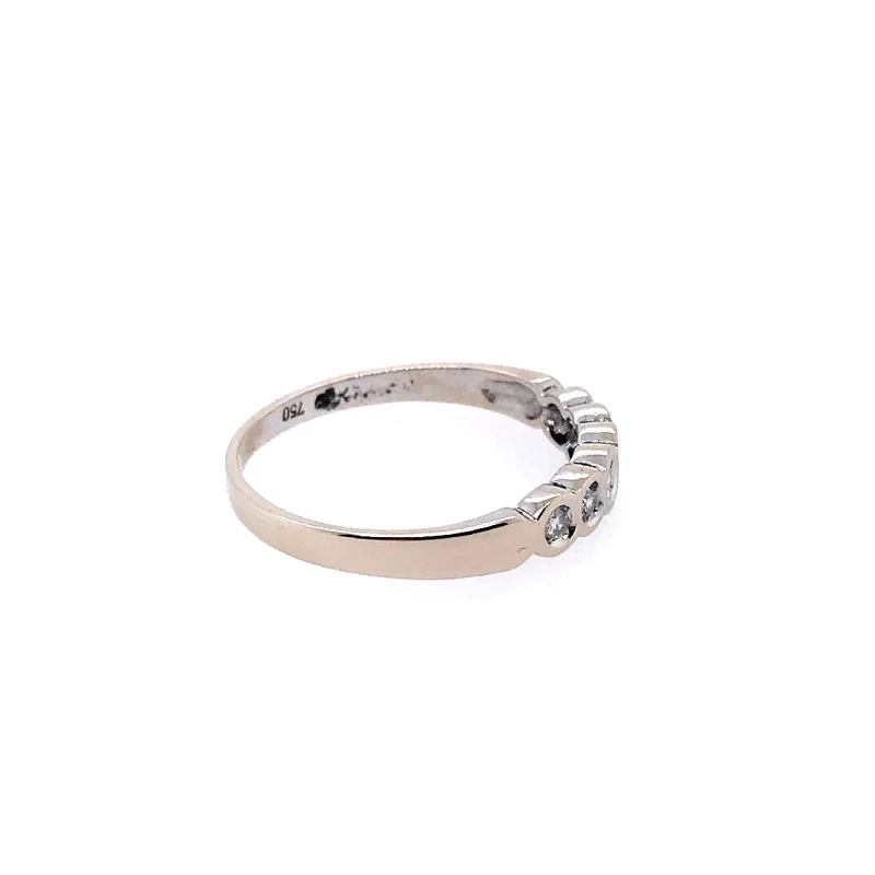 Ring Weissgold 750 mit Brillanten