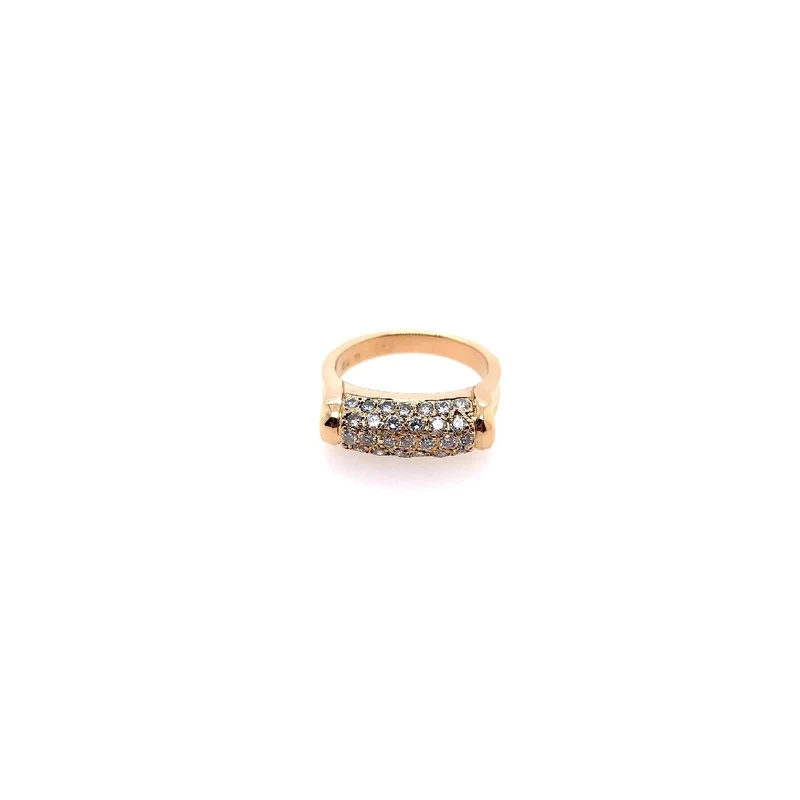 Ring Roségold 750 mit Brillanten