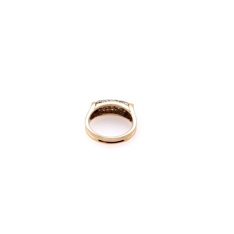 Ring Roségold 750 mit Brillanten