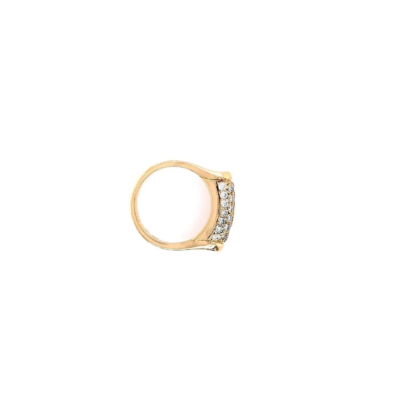 Ring Roségold 750 mit Brillanten