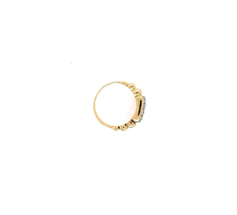 Ring Gelbgold 750 mit Brillanten