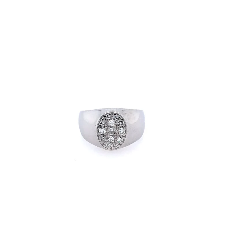 Ring Weissgold 585 mit Brillanten