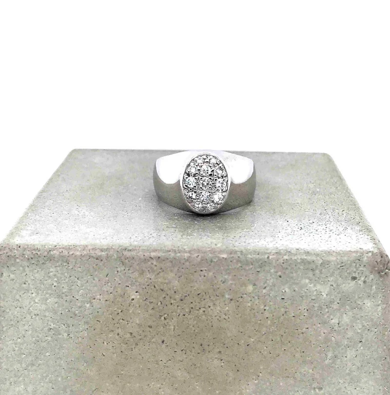 Ring Weissgold 585 mit Brillanten