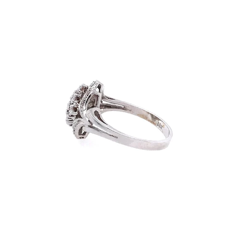 Ring Weissgold 585 mit Diamanten & Brillanten