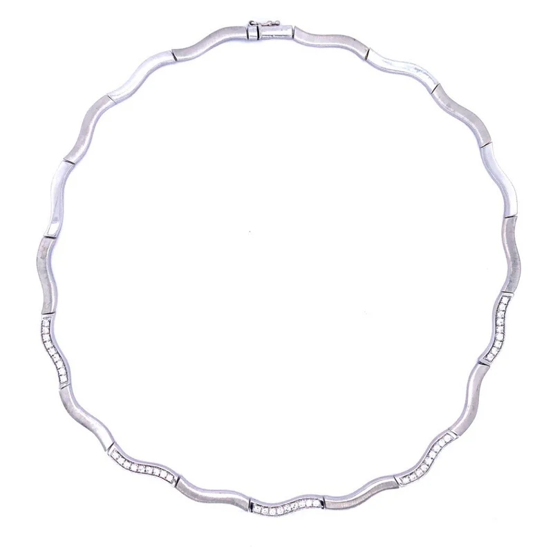 Kette Weissgold 585 mit Brillanten