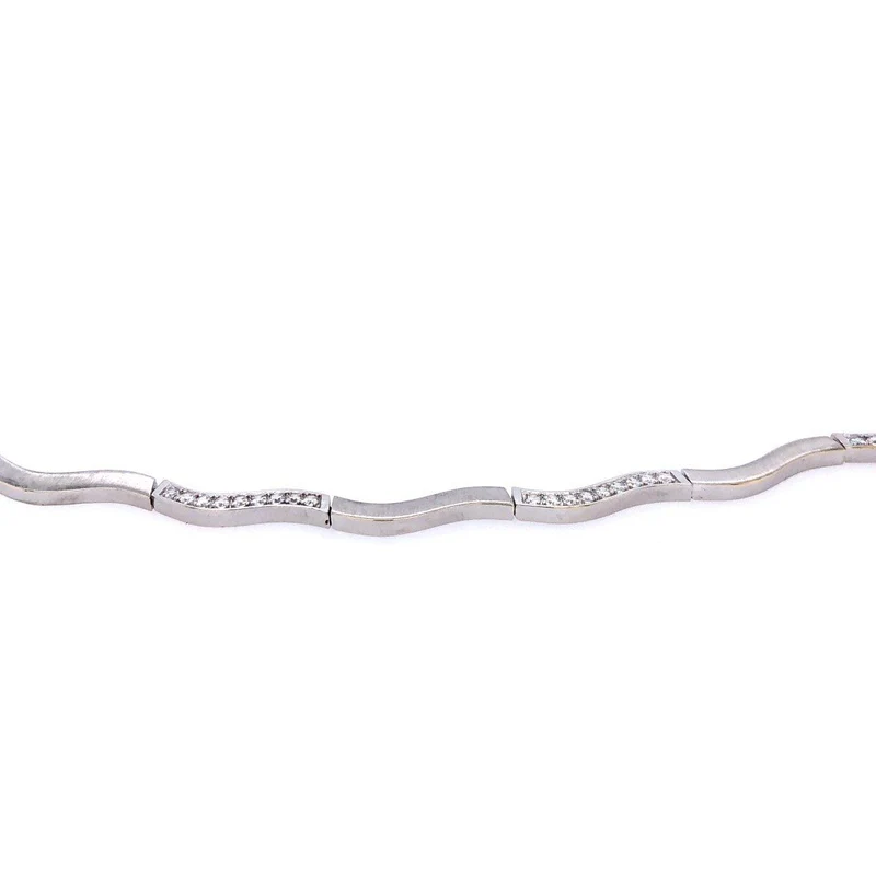 Kette Weissgold 585 mit Brillanten