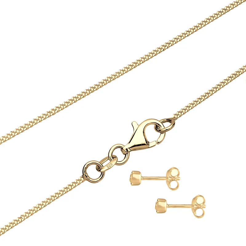Schmuckset Feder | Mit Kristallen von Swarovski® (Weiß)