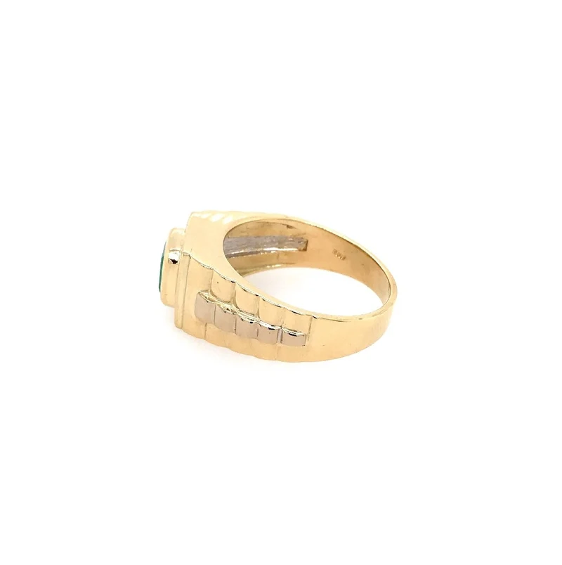 Ring Gelbgold 750 mit Smaragd
