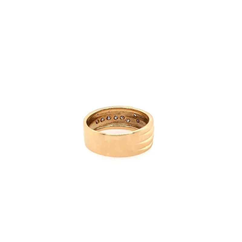 Ring Gelbgold 750 mit Brillanten