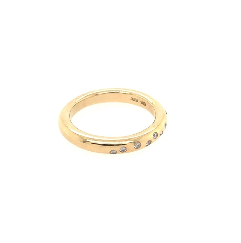Ring Gelbgold 585 mit Brillanten