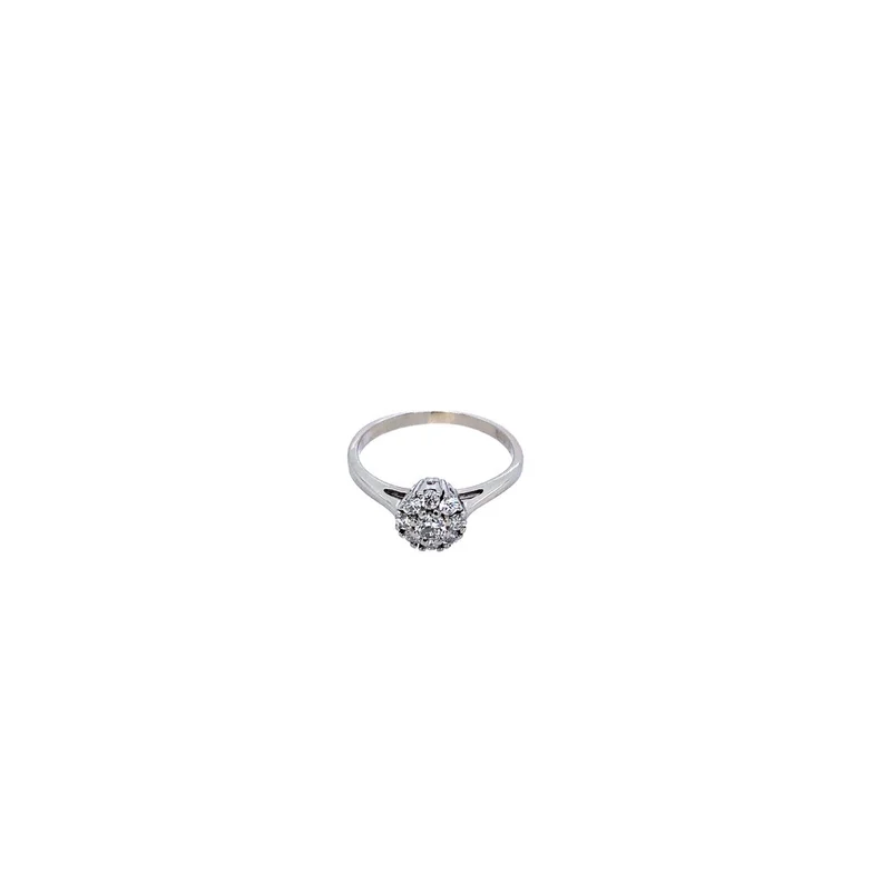 Ring Weissgold 585 mit Brillanten