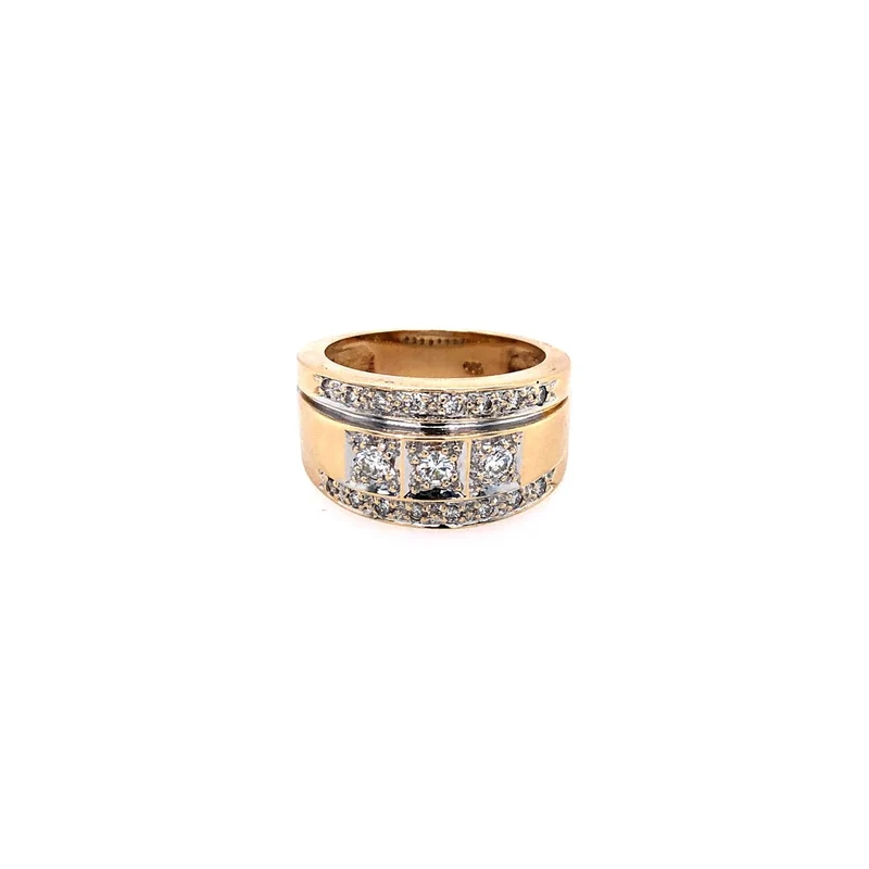 Ring Gelbgold 585 mit Brillanten