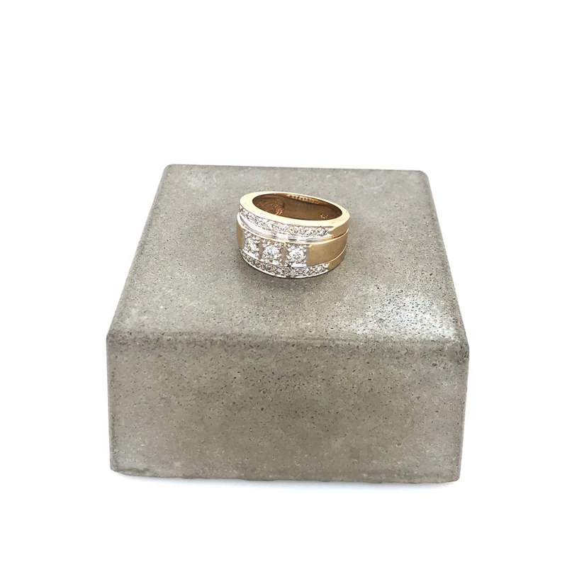 Ring Gelbgold 585 mit Brillanten