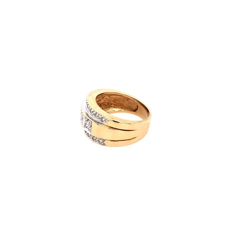 Ring Gelbgold 585 mit Brillanten