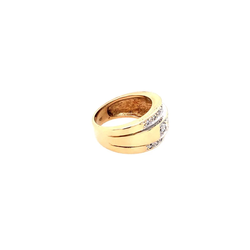 Ring Gelbgold 585 mit Brillanten
