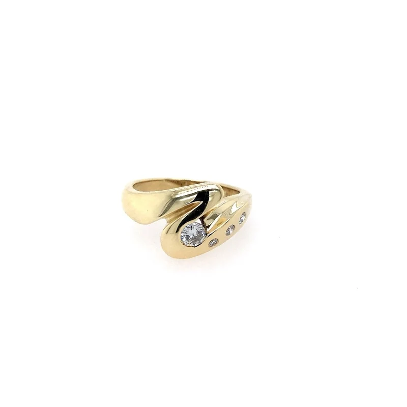Ring Gelbgold 585 mit Brillanten