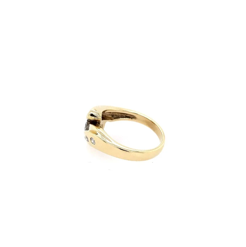 Ring Gelbgold 585 mit Brillanten