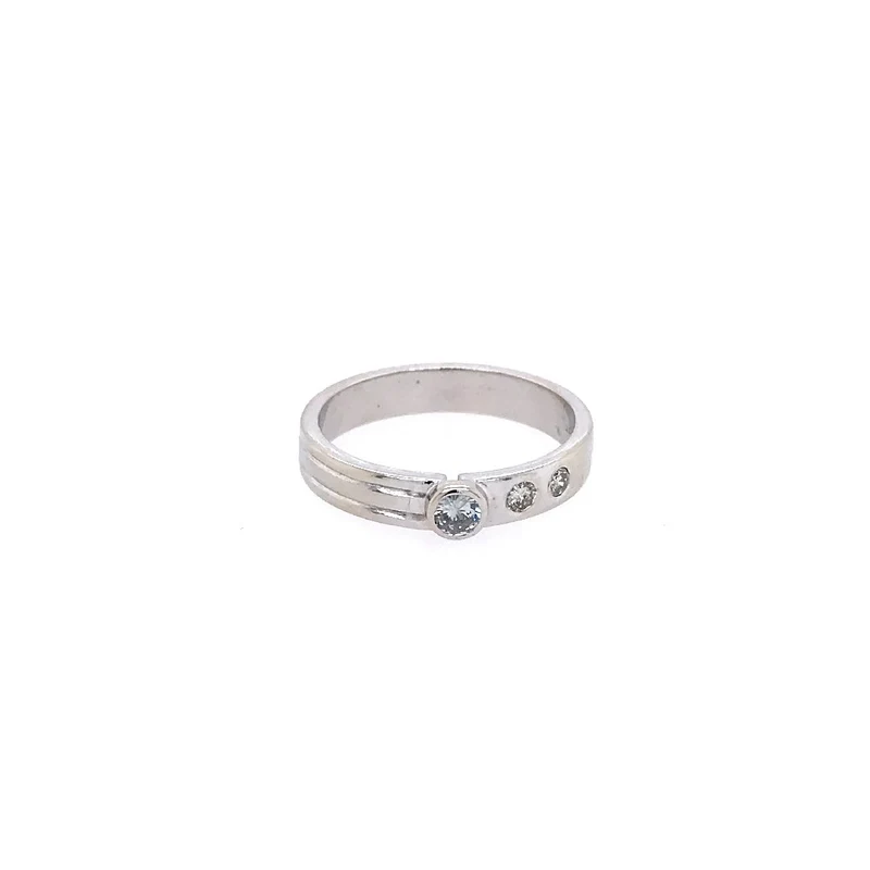 Ring Weissgold 585 mit Brillanten