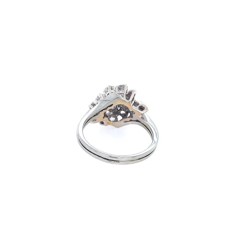 Ring Weissgold 750 mit Brillanten & Diamanten