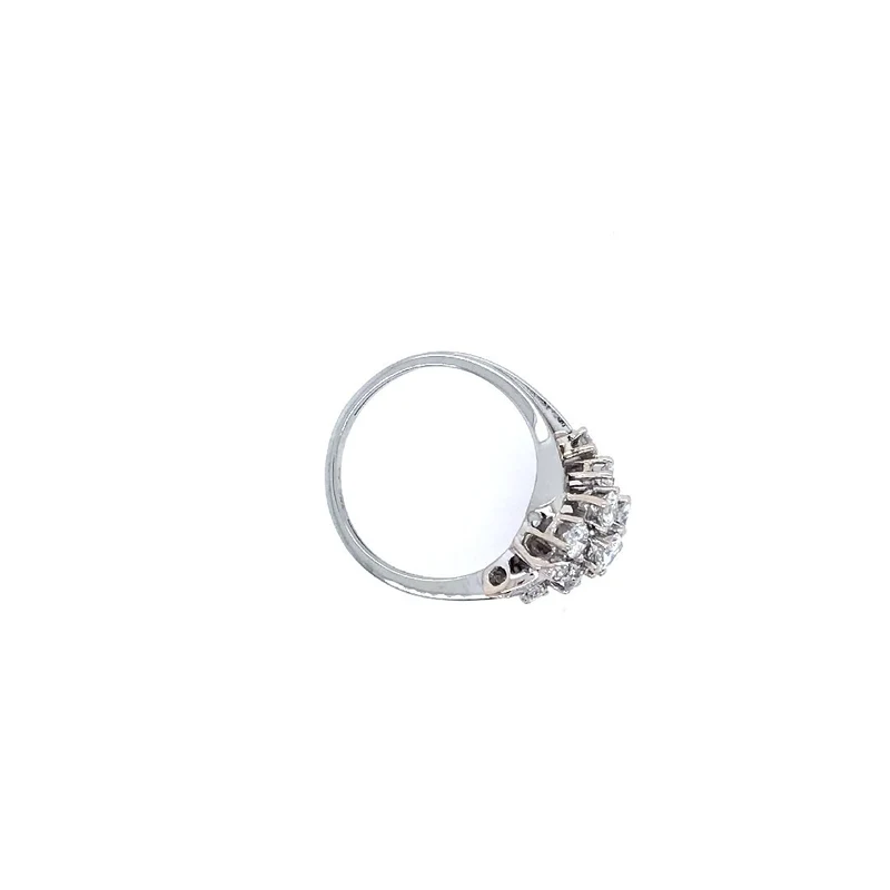 Ring Weissgold 750 mit Brillanten & Diamanten