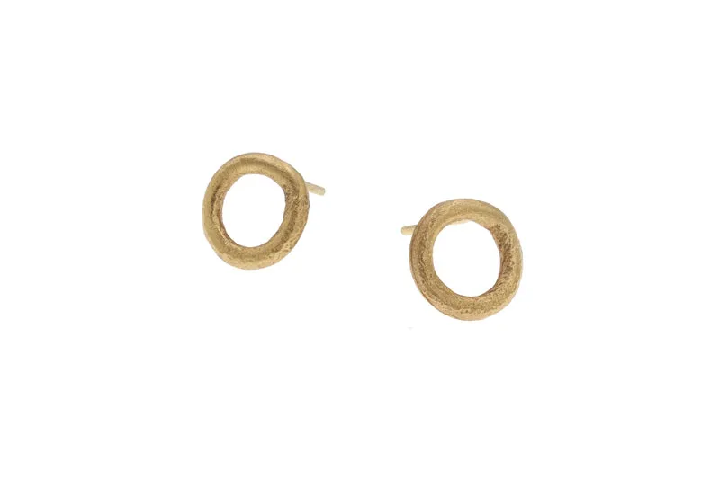 925er Silber Ohrstecker Vergoldet DECO ECHO E 041164