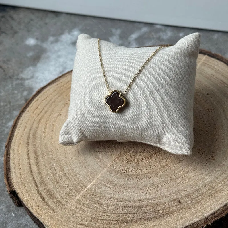GRACE Kette | Gold Braun